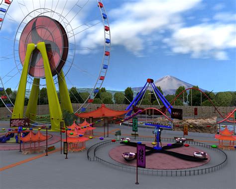 Render 3D: Render parque diversiones
