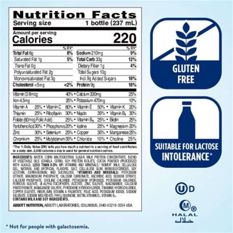Ensure Original Milk Chocolate Nutrition Shake 16 Bottles 8 Fl Oz