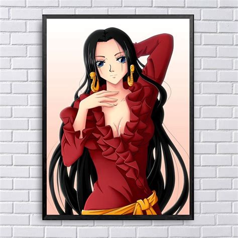 Boa Hancock One Piece Sexy Art Poster Fabric Print Home Wall With Free Shipping Worldwide
