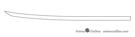 How To Draw A Katana Sword Step By Step Animeoutline