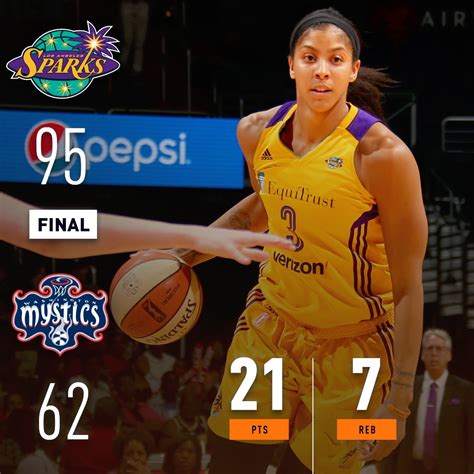 Wnba On Twitter Candaceparker Leads The Way In The Lasparks