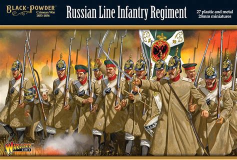 Blackpowder Warlord Games Crimean War Russian Line Infantry