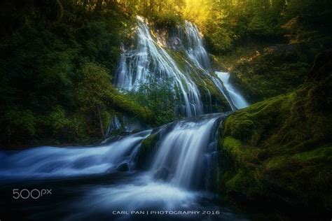 Mysterious Panther Creek Falls Visually Panther Creek Falls Is One Of