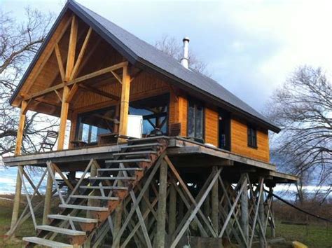 Advice On Foundation For A Cabin On Stilts House On Stilts Stilt
