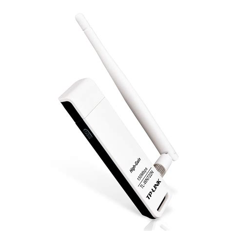 Moreover, the detachable antenna can be rotated and adjusted as needed to fit various operation environments. Cạc mạng không dây TP-Link TL-WN722N 150Mbps