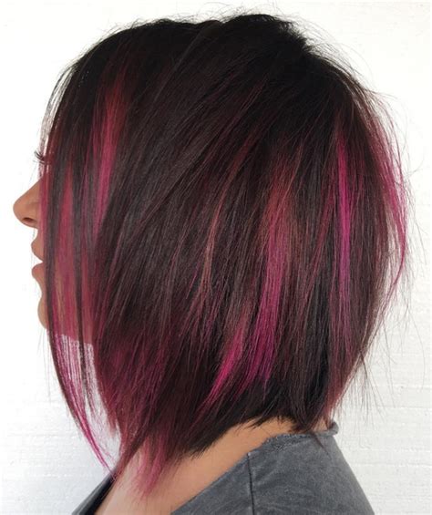 60 hairstyles featuring dark brown hair with highlights. 20 Two Tone Hair Styles