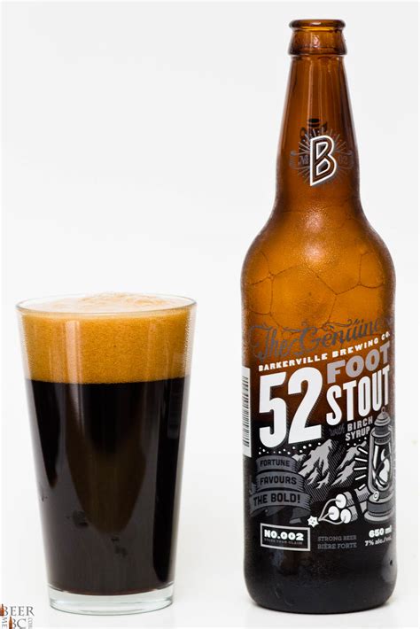 The local beer directories were created for beer drinkers by beer drinkers. Barkerville Brewing Co. - 52 Foot Stout With Birch Syrup ...