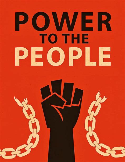 Popular Sovereignty Power To The People Protest Posters Propaganda