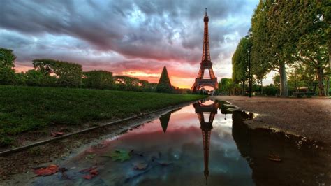 853483 4k 5k 6k Sunrises And Sunsets France Paris Tower Eiffel