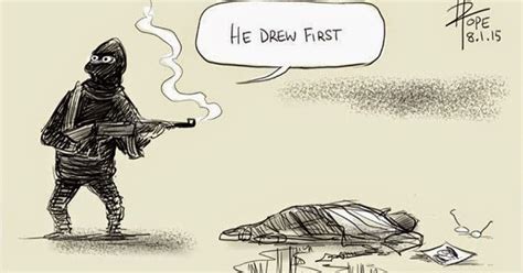 A pen can achieve a lot more than a sword does. The Pen Is Mightier Than The Sword: 28 Cartoonists Pay ...