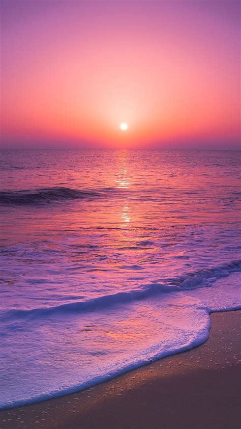 Sunset Beach Wallpaper Wallpaper Iphone Android Background