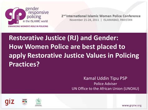 Restorative Justice And Gender Pakistan
