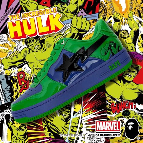 Marvel X Bape Sta 2022 Collection Release Date Sbd