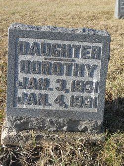 Dorothy Viola Loraine Busch 1931 1931 Find A Grave Memorial