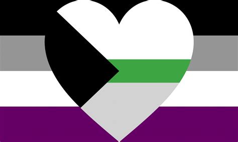 Demiromantic Asexual Pride Flag Aromantic Flag Store Pn2101 ®aromantic Flag