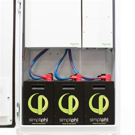 Simpliphi Access Schneider Integrated Energy Storage And Management