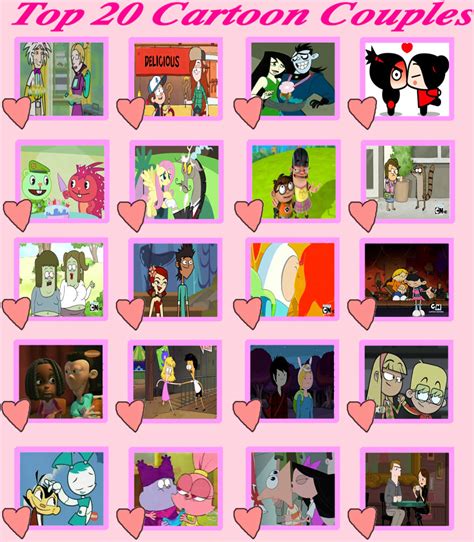 My Top 20 Favorite Cartoon Couples By Toongirl18 On Deviantart