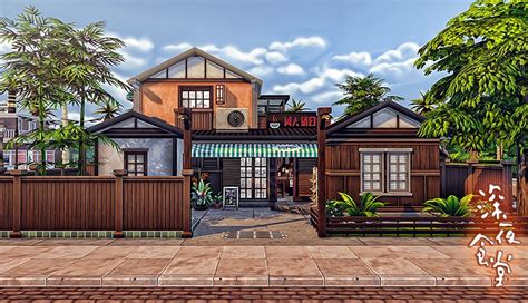 Simsmissdd — A Restaurant In Japanese Style！no Cc Used