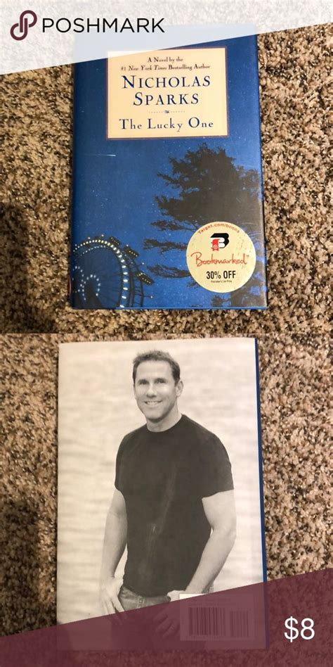 Nicholas Sparks The Lucky One Hardcover Book Nicholas Sparks Hardcover Book Hardcover