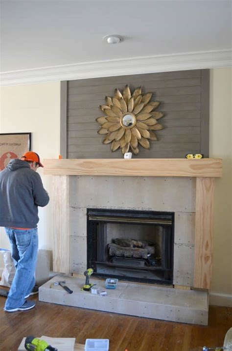 Diy Fireplace Makeover At Home With The Barkers