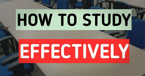 How To Study Effectively