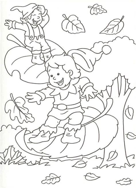 Coloriage automne enfant et adultes