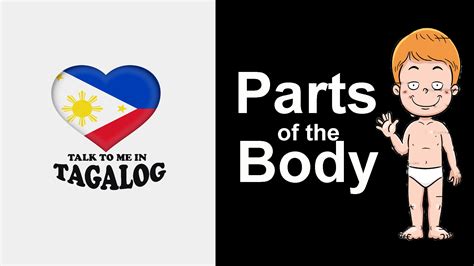 Parts Of The Body In Tagalog Basic Tagalog Language English