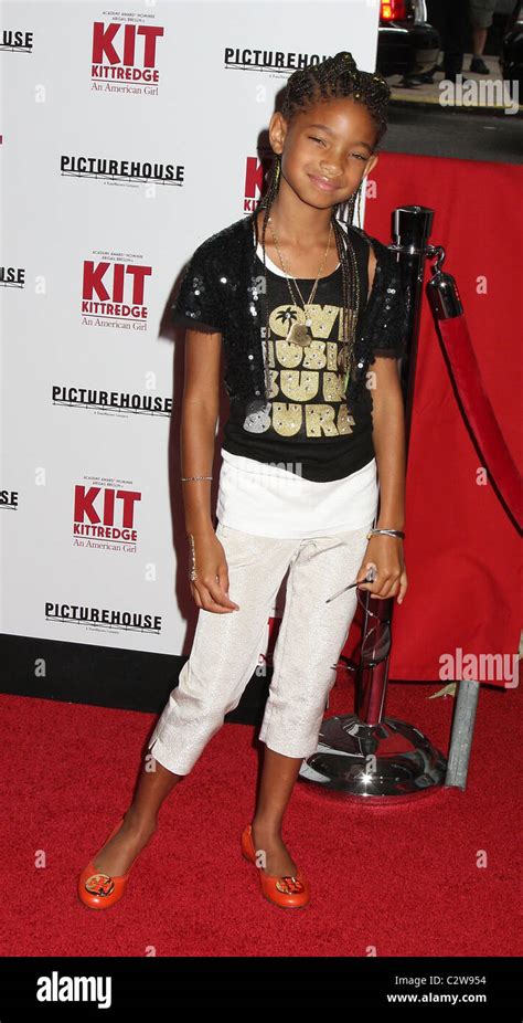Willow Smith New York Premiere Of Picturehouses Kit Kittredge An