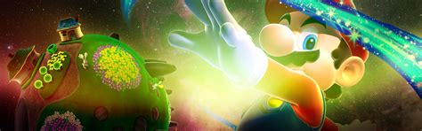 Super Mario Galaxy Wallpaper 4k