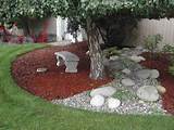 Pictures of Landscaping Rocks Under Trees