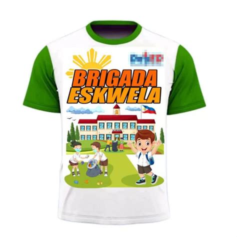 2023 New Full Sublimation Brigada Eskwela T Shirts 2 Shopee Philippines