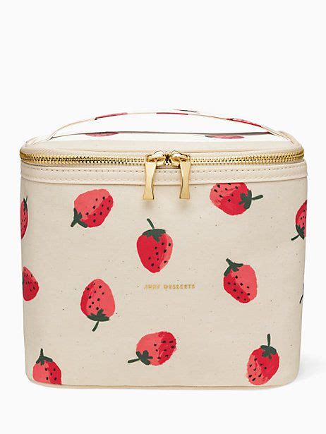 Widest selection of new season & sale only at lyst.com. Kate Spade Strawberries Lunch Tote, Red | Lunch tote ...