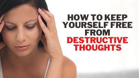 Negative Thoughts How To Keep Yourself Free From