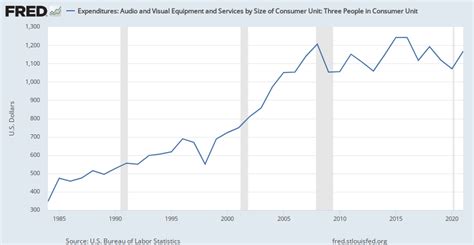 Expenditures Audio And Visual Equipment And Services By Size Of