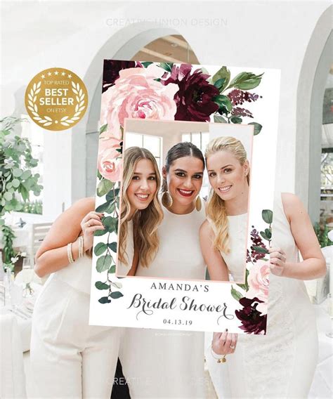 How To Create A Photo Prop Frame Diy Photo Frame Board Bridal