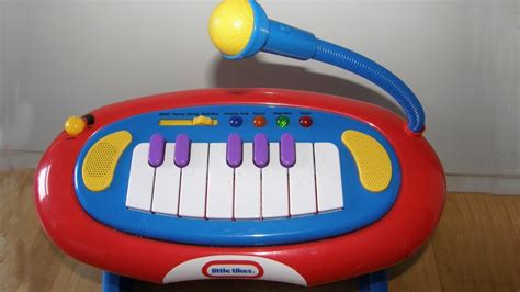 Little Tikes Piano Keyboard With Microphone And Drum Stool Toy Review