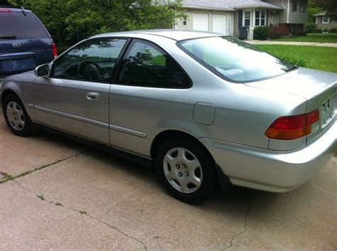 Sell Used 1998 Honda Civic Ex Coupe 2 Door 16l In Gobles Michigan