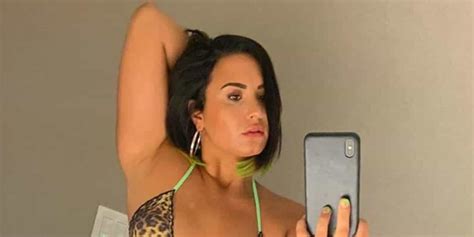 Demi Lovato Shares A No Photoshop Bikini Instagram