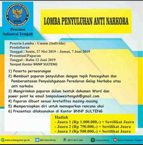 Lomba Penyuluhan Anti Narkoba AtmaGo