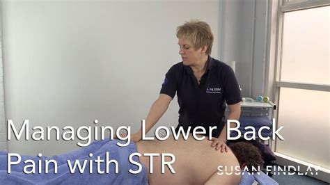 Massage Mondays Managing Lower Back Pain With Str Youtube