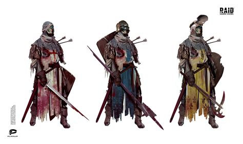 Raid Shadow Legends Undead Knights Concept Art