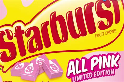 Starburst Will Release Limited Edition ‘all Pink Candy Pack 1015