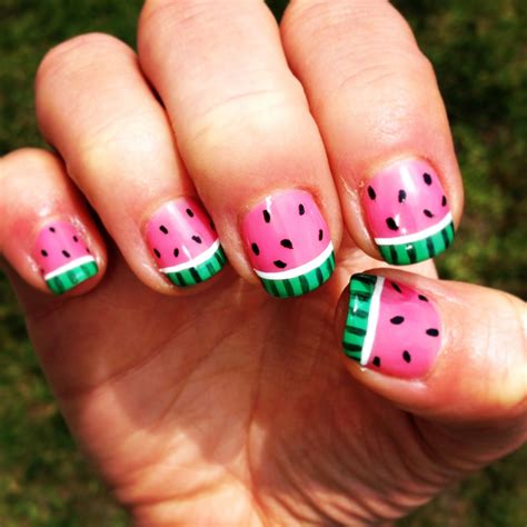 Summer Nails Watermelon How To Get The Perfect Manicure Cobphotos