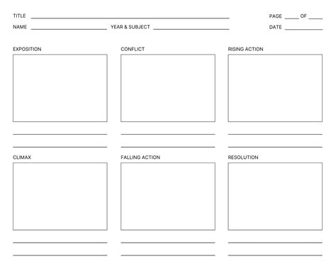 Animation Storyboard Blank Template