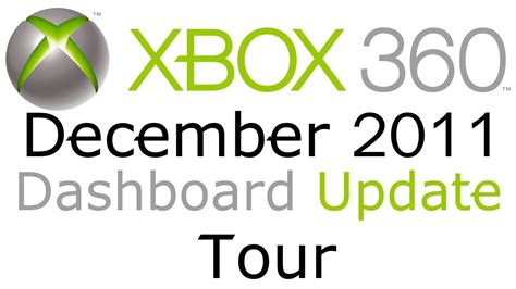 New Xbox 360 Dashboard Update Tour Dec 2011 Danq8000 Youtube