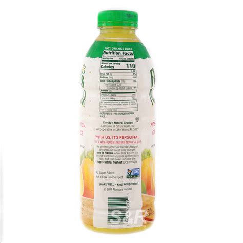 Floridas Natural 100 Premium Florida Orange Juice 1l