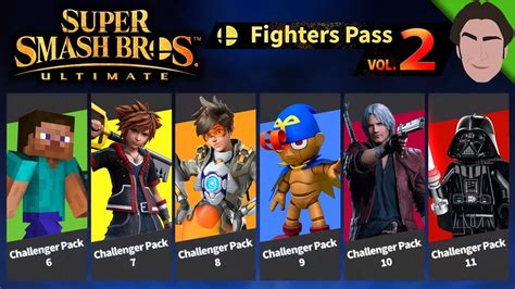 Whos Next For Fighter Pass Vol 2 Future Of Smash Bros Ultimate Dlc Youtube