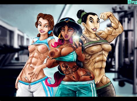 Princesses Gym By Srpng Hentai Foundry