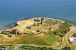 Tynemouth Castle Landmark in Tynemouth, GB, United Kingdom - landmark ...