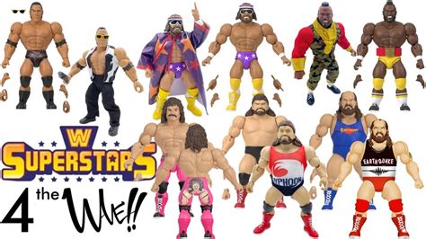 See Newer Video Every Mattel Wwe Superstars Action Figures Comparison